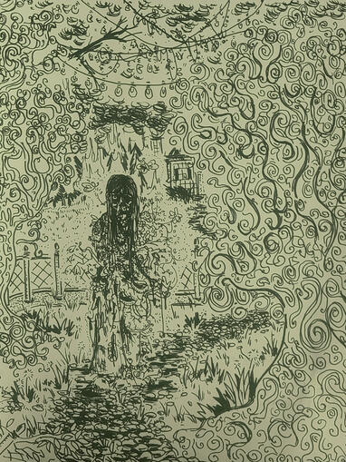 Zombie in the Garden