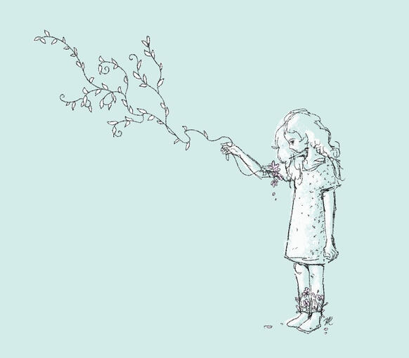 Reaching out in a quiet place